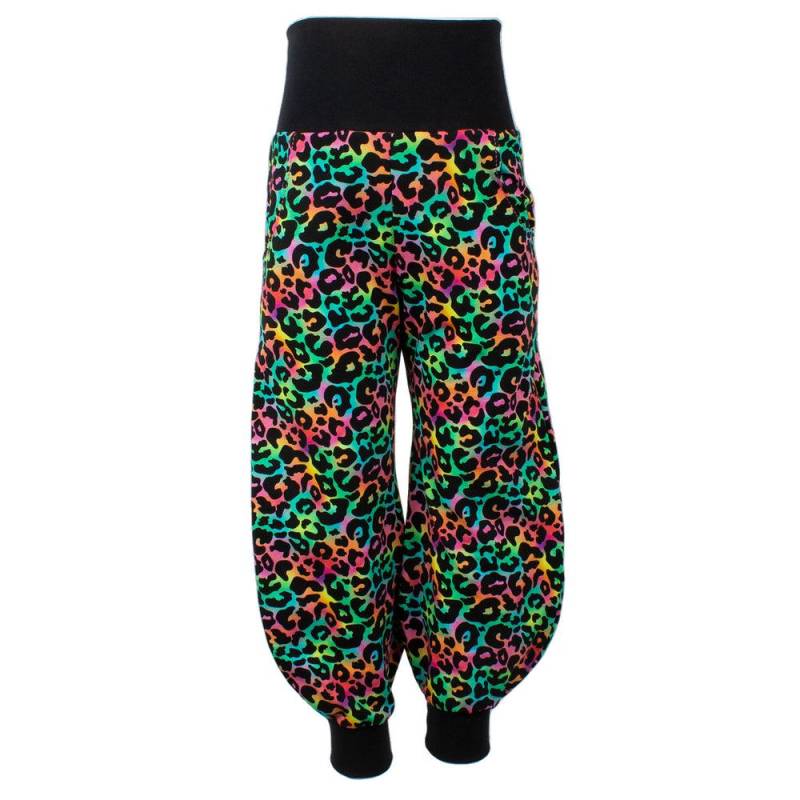 Damen Pumphose Yogahose Leo Regenbogenfarben von MiMaMaeuschen