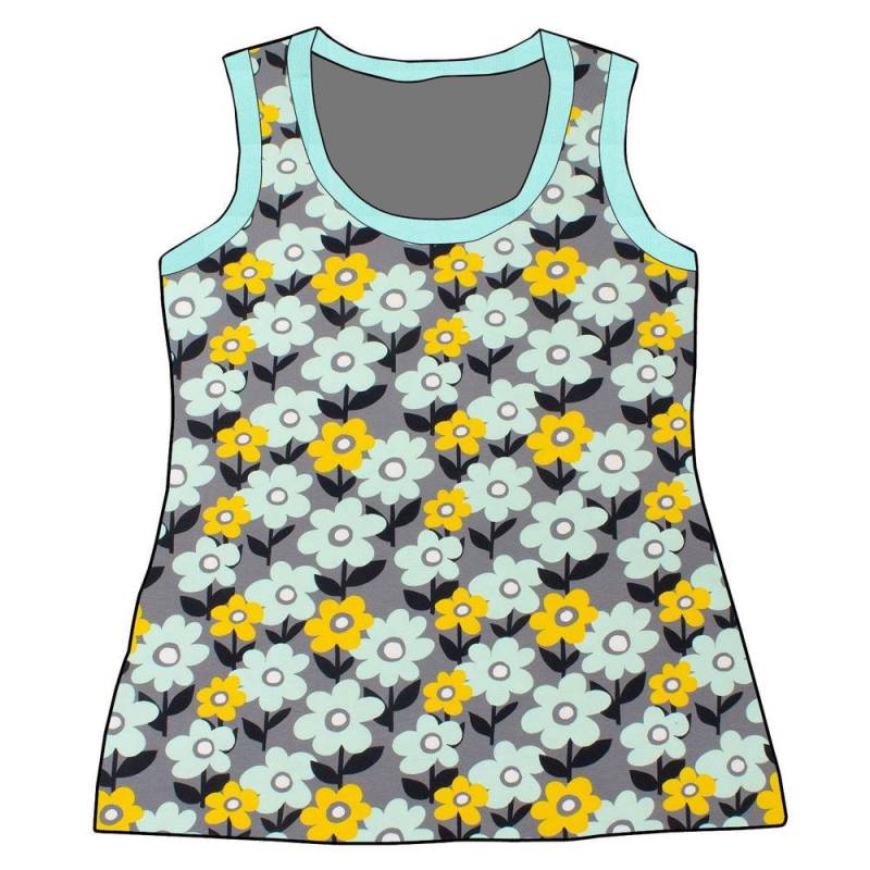 Damen Tanktop Retro Blumenwiese von MiMaMaeuschen