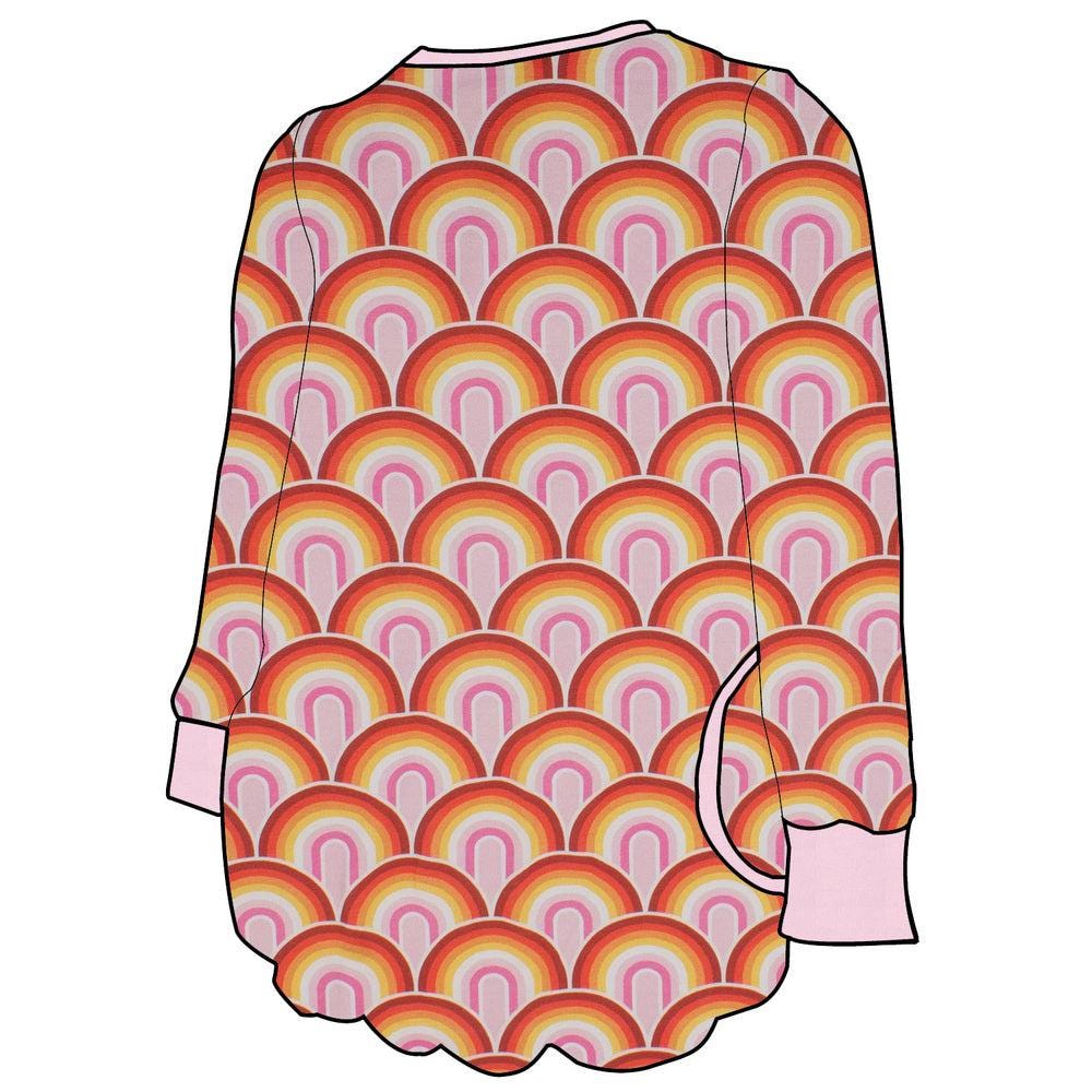 Kinder Ballontunika Regenbogen Rosa von MiMaMaeuschen