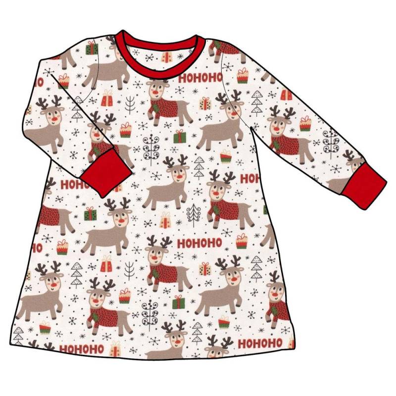 Kinder Basic Langarmkleid Hohoho von MiMaMaeuschen