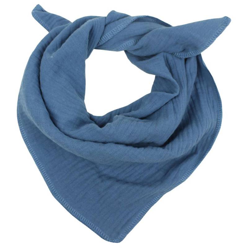 Kinder Halstuch Musselin Blau von MiMaMaeuschen