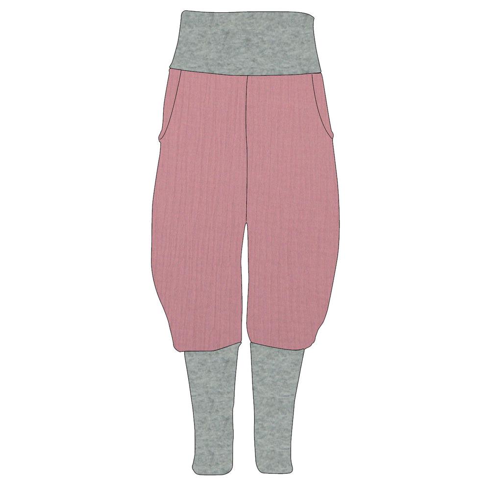 Kinder Knickerbocker Musselin Altrosa von MiMaMaeuschen