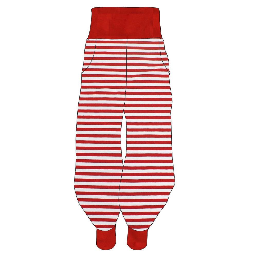 Kinder Pumphose Rote Ringel von MiMaMaeuschen