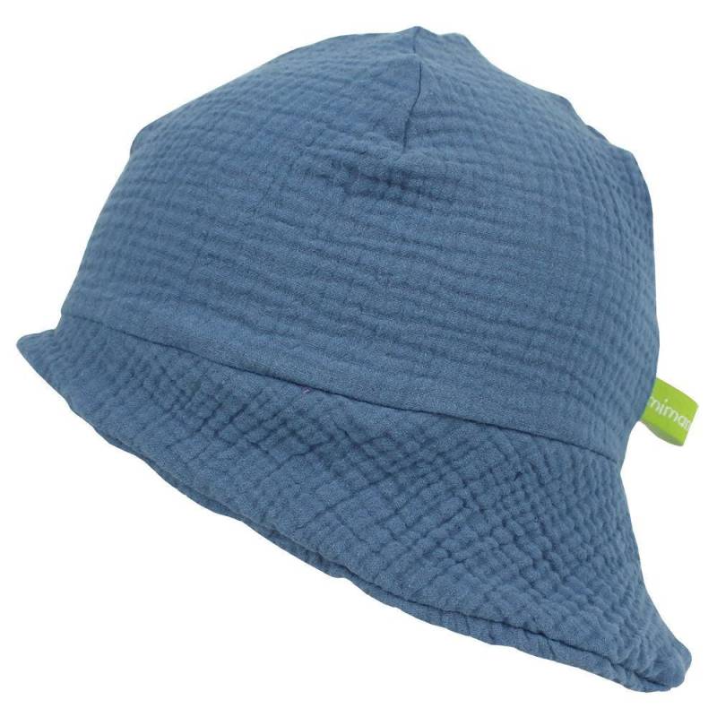 Kinder Sonnenhut/Sommerhut Musselin Blau von MiMaMaeuschen