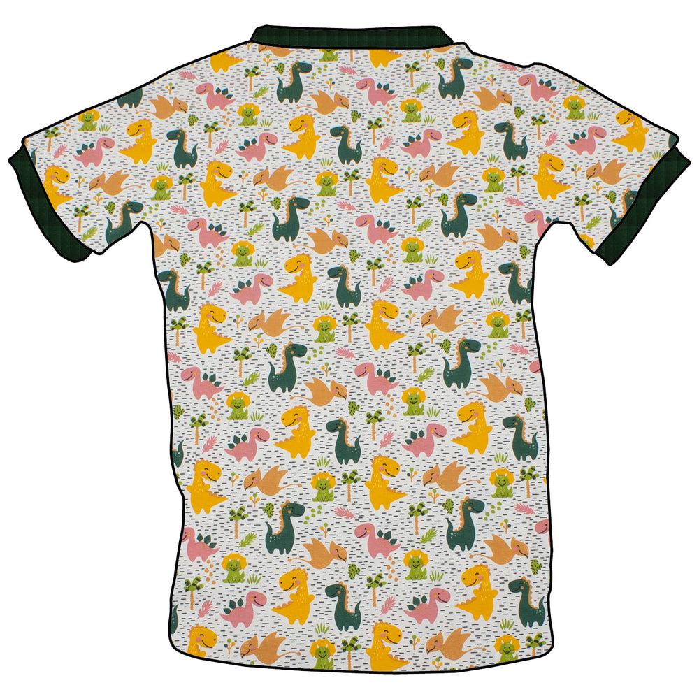 Kinder T-Shirt Dinoland Rosa von MiMaMaeuschen