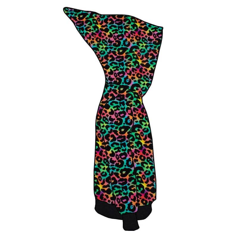 Kinder Zipfelhoodie Leo Regenbogenfarben von MiMaMaeuschen