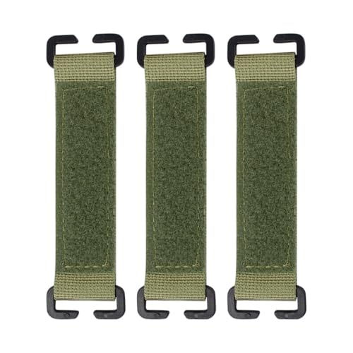 3 Stück Taktische Klett Patches Board, Patches Aufhänger Molle Befestigung Tragbarer Klett Display Halter für Outdoor Rucksack Taktische Weste Molle System von MiOYOOW