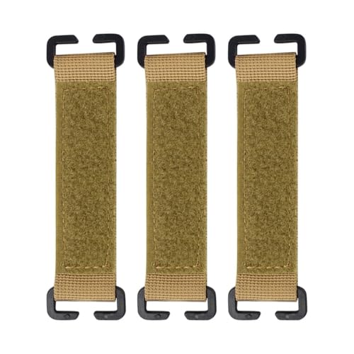 3 Stück Taktische Klett Patches Board, Patches Aufhänger Molle Befestigung Tragbarer Klett Display Halter für Outdoor Rucksack Taktische Weste Molle System von MiOYOOW