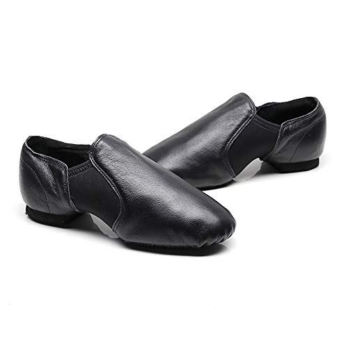 MiOYOOW Jazzschuhe Damen, Tanzschuhe aus Stretch-Stoff aus Ziegenleder Dance Schuhe für Frauen Mädchen von MiOYOOW