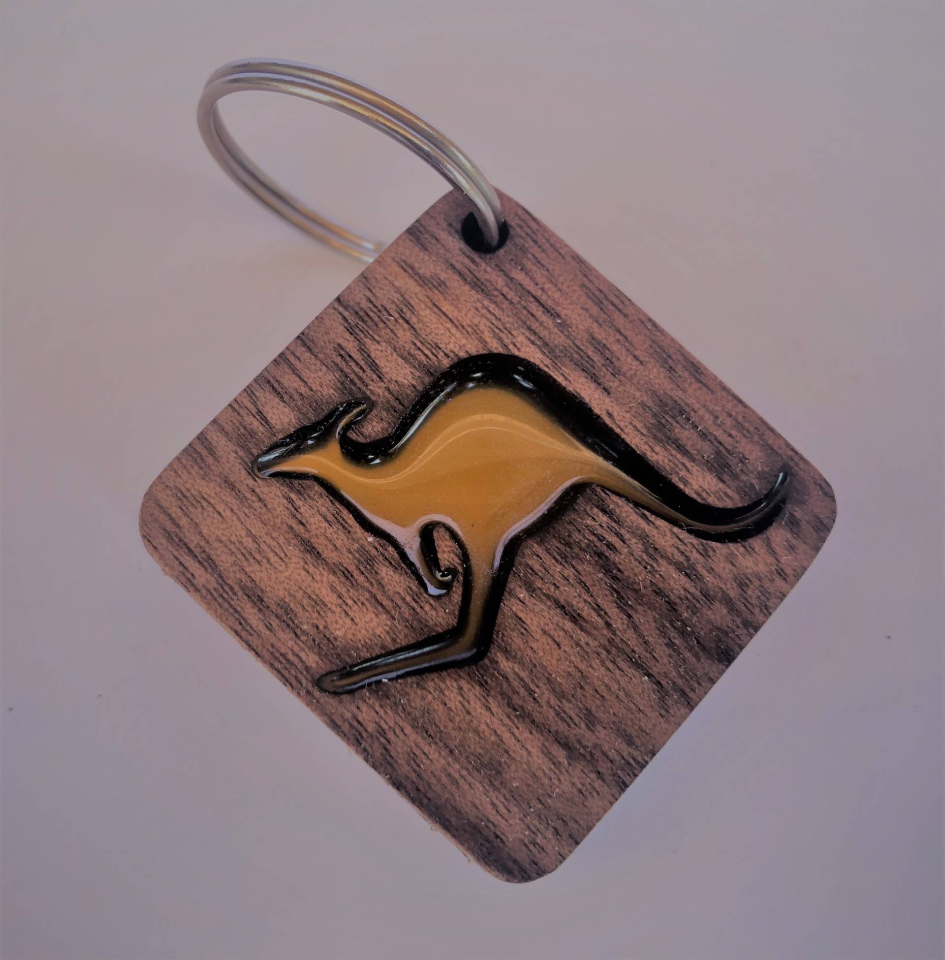 Kangaroo Keychain Pendant von MiZuGifts