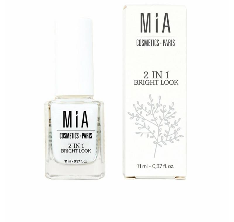 Mia Cosmetics Paris Nageldesign Zubehör Mía Cosmetics 2 In 1 Bright Look Tratamiento Uñas 11ml von Mia Cosmetics Paris