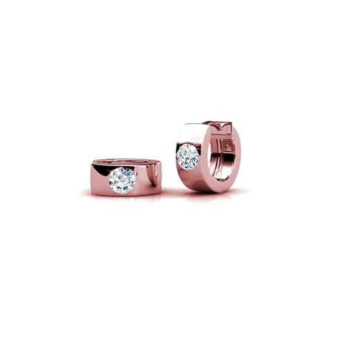 MGJ™ Creolen mit Swarovski-Kristallen | Hypoallergener Schmuck für Damen | Erhältlich in Silber, Gold und Roségold | Wird mit Geschenkbox und -beutel geliefert von Mia Grace Jewellery