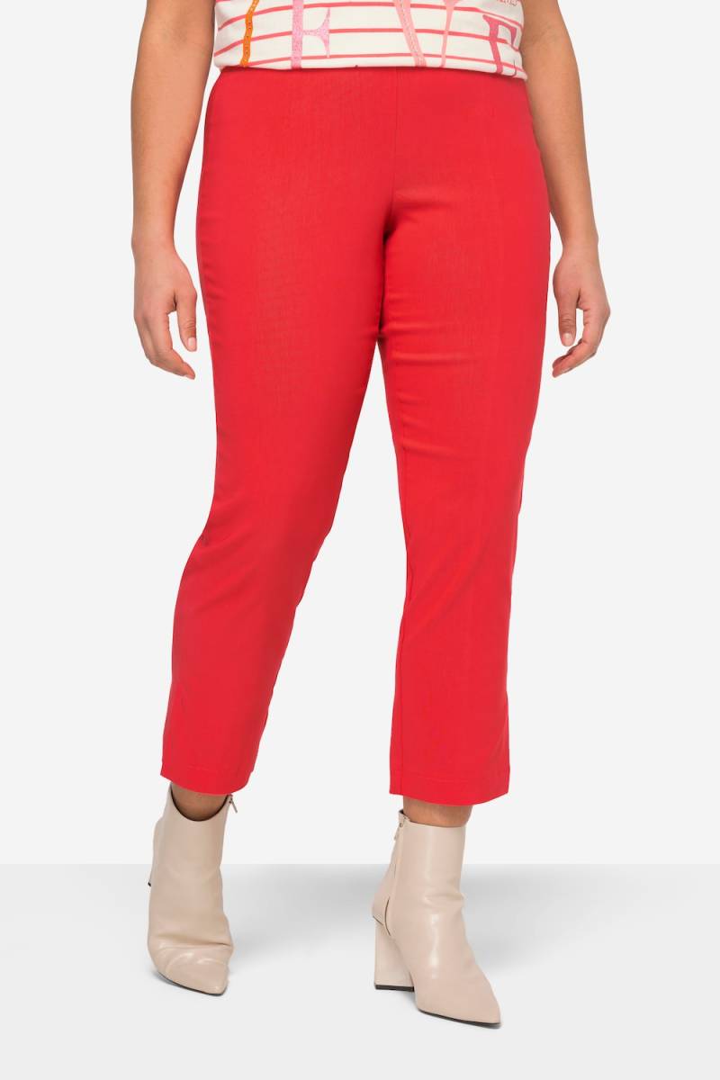 Große Größen Bengalinhose, Damen, rot, Größe: 46, Viskose/Synthetische Fasern, Mia Moda von Mia Moda