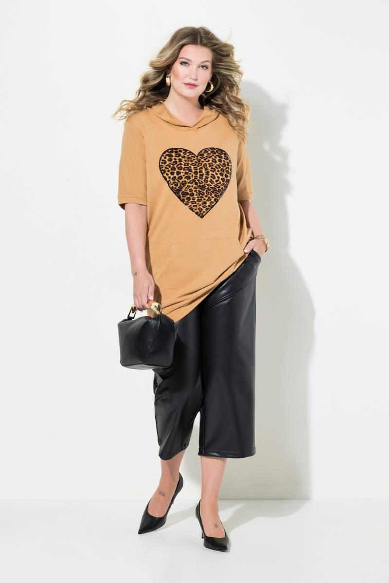 Große Größen Culotte, Damen, schwarz, Größe: 48, Synthetische Fasern/Polyester, Mia Moda von Mia Moda