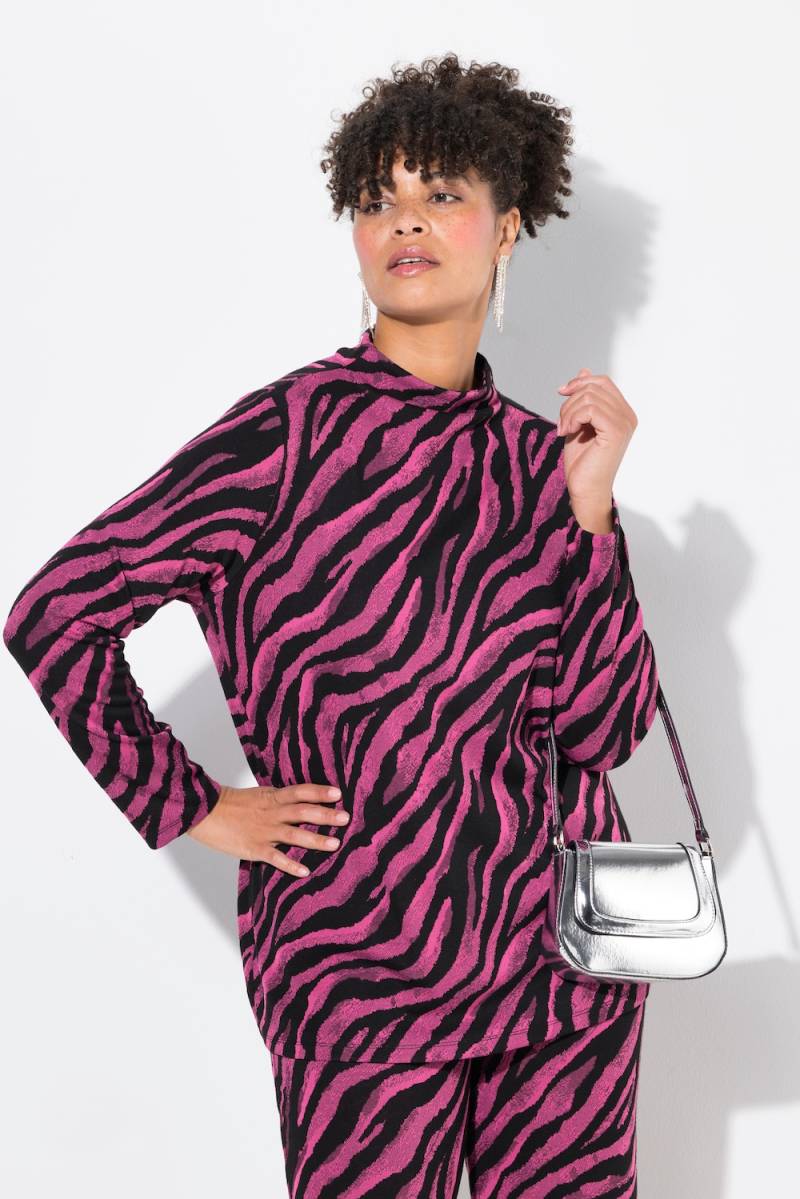 Große Größen Pullover, Damen, rosa, Größe: 44, Polyester/Viskose, Mia Moda von Mia Moda