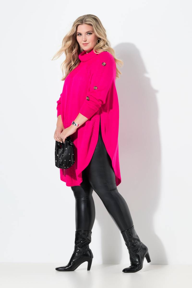 Große Größen Pullover, Damen, rosa, Größe: 50/52, Synthetische Fasern, Mia Moda von Mia Moda