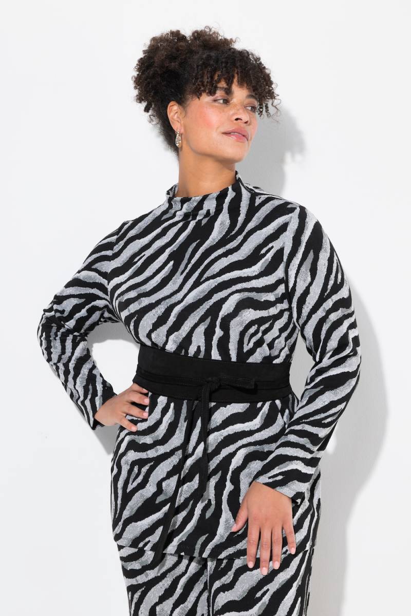 Große Größen Pullover, Damen, weiß, Größe: 58, Polyester/Viskose, Mia Moda von Mia Moda