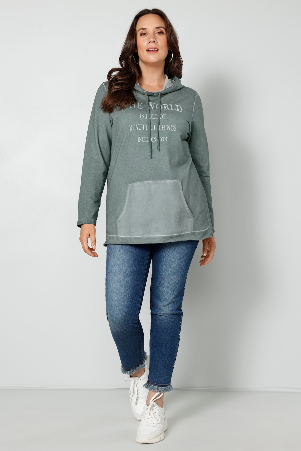 Hoodie, Kapuzensweater, The World, Langarm von 53%