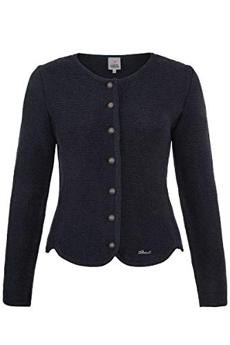 Mia san Tracht. Damen Dirndljacke Navy, 530-NAVY MELIERT, 34 von Mia san Tracht.