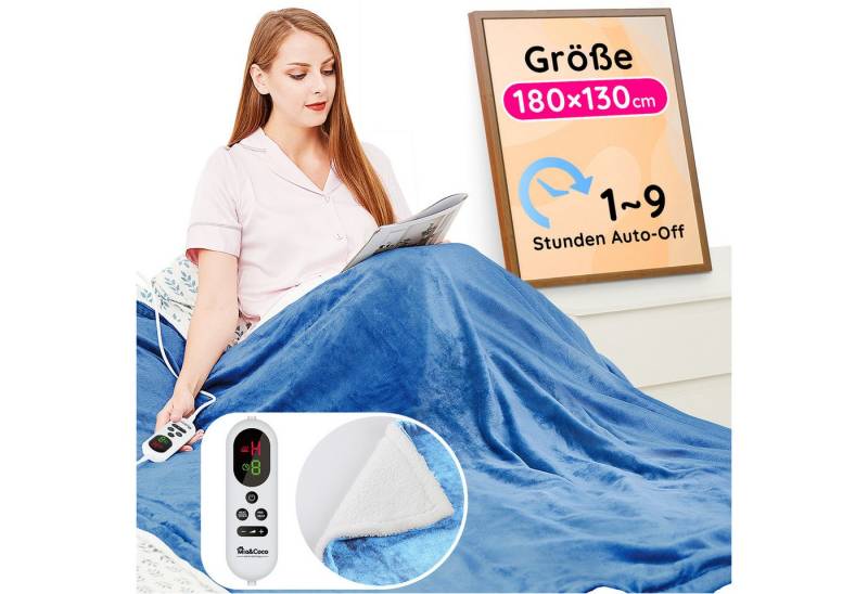 Mia&Coco Heizdecke Electric Heated Blanket Throw von Mia&Coco