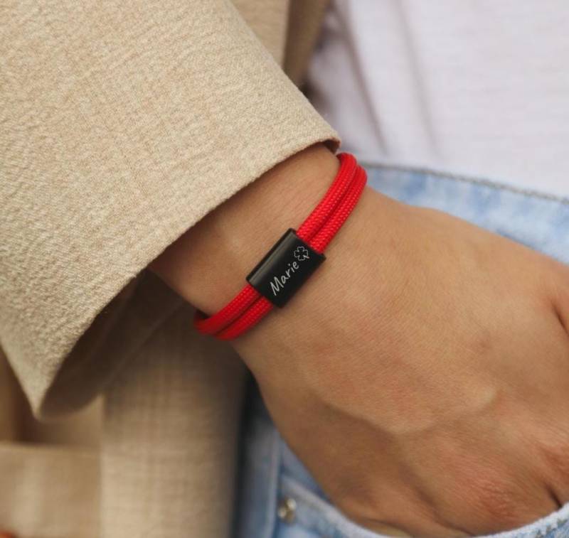 Weihnachtsgeschenk Für Paare, Partnerarmband Mit Gravur, Freundschaftsarmband, Partnerschmuck, Damenarmband, Herrenarmband von MiaCoreDE