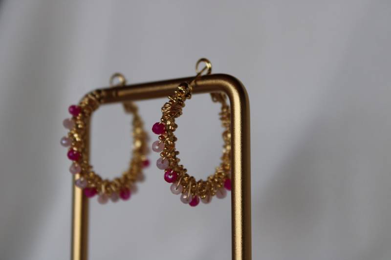 Ohrringe Creolen Summer Ohrringe Creolen Summer von MiaLenaDESIGNShop