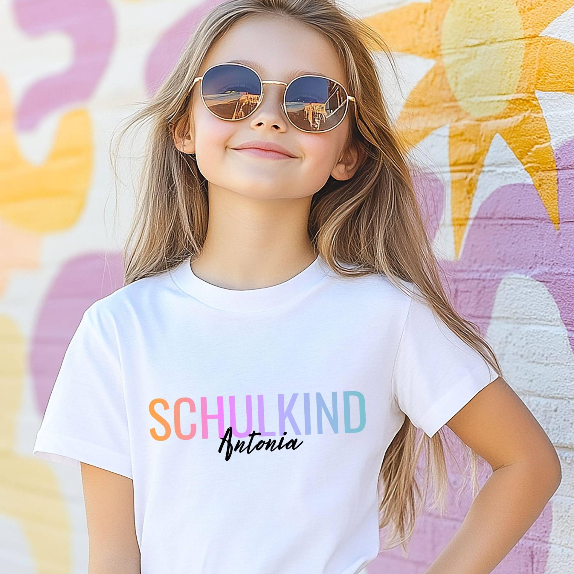 Schulanfang 2026 - Personalisiertes Tshirt Mit Namen Für Schulkinder, Shirt Mädchen Und Jungen, Einschulung, Schulstart, Erster Schultag von MiaLouPrints