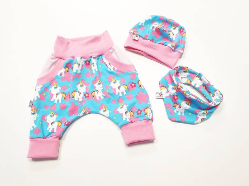 Pumphose Einzeln Oder Im Set Baby Kind Designer Einhorn Von Atelier Miamia von MiaMiaAtelier