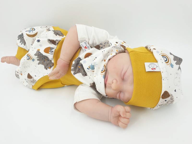 Pumphose Einzeln Oder Im Set Baby Kind Designer Limitiert Dinos Von Atelier Miamia von MiaMiaAtelier