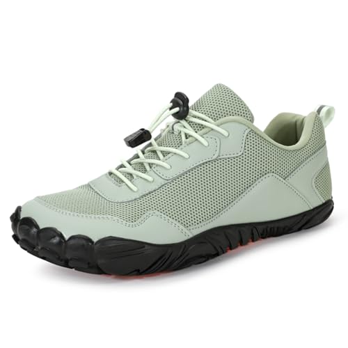 MiaZane Barfußschuhe Herren Minimalistische Trail Laufschuhe Leicht Trekking Atmungsaktiv Mesh rutschfest Outdoor Wasser Sneaker,Emerald,37 EU MiaZane Barfußschuhe Herren Minimalistische Trail Laufschuhe Leicht Trekking Atmungsaktiv Mesh rutschfest Outdoor Wasser Sneaker,Emerald,37 EU von MiaZane