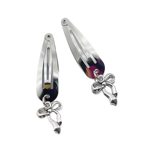 2-teiliges Haarspangen-Set, modische Haarnadel, bunte Haarspangen, Kopfbedeckung, Ornament, elegantes Haar-Accessoire für Damen von Miaelle