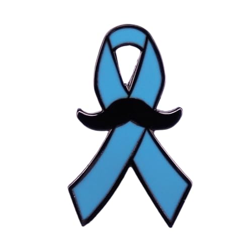 Blaue Bart Emaille Anstecknadeln für Rucksack Herren Gesundheit Broschen Kleidung Dekorative Abzeichen Schmuck Zubehör Band Brosche von Miaelle