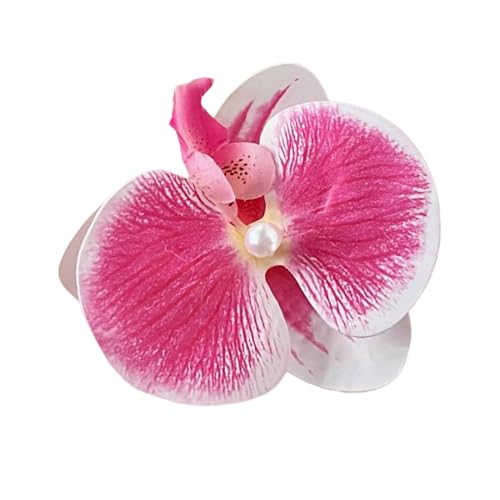Schöne Blumen-Haarspange mit Blume, stilvolles Haar-Accessoire für Partys und Feiern, elegante Blumen-Haarspange von Miaelle