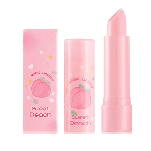 Temperaturaktivierter Lippenstift Langanhaltender Labiales Feuchtigkeitsspender Lippenbalsam Glanz Für Temperaturempfindliche Lippenbalsam Für Frauen von Miaelle