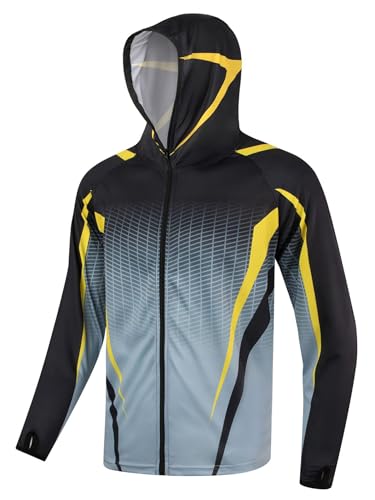 Miaeowve Fahrrad Jacke Herren Atmungsaktiv Mountainbike Jacket Langarm Uv Schutz Radjacke Wasserdicht Sportjacke Zum Laufen Wandern Bergsteigen Radfahren Grau M von Miaeowve