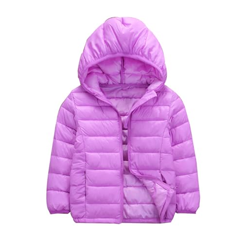 Miaeowve Kinder Jungen Mädchen Daunenjacke Langarm Puffer Mantel Warm Outdoor Winterjacke Steppjacke Mit Kapuze Leicht Atnungsaktiv Violett A 158-164 Miaeowve Kinder Jungen Mädchen Daunenjacke Langarm Puffer Mantel Warm Outdoor Winterjacke Steppjacke Mit Kapuze Leicht Atnungsaktiv Violett A 158-164 von Miaeowve
