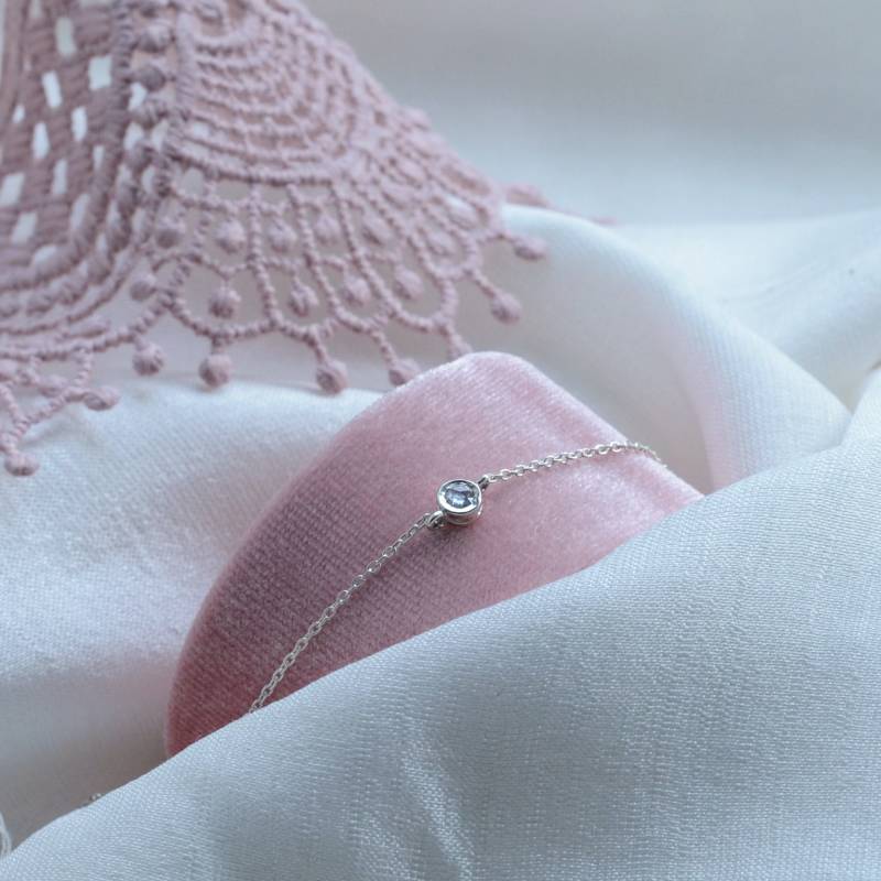 Massives 14K Goldgrau-Diamantarmband, Salz Und Pfeffer Diamantarmband von MialisJewelryStore