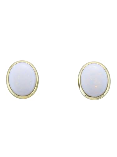 MIAMAR Ohrringe 1133269 Damen Ohrstecker 14 Karat (585) Gelbgold Gold weiß Opal von Miamar