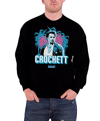 Crockett Palms Sweatshirt (Black), X-Large von Miami Vice
