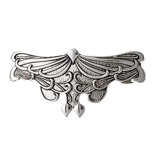 Art Clip Leaf Crafted Metal Hand Nouveau Große Haarspange Haarspange Schmuck Für Männer von MianYaLi