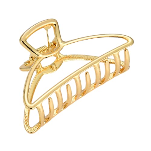 Gold Rose Gold Silber Metall Clip Europa und die Vereinigten Staaten Grenze Haarnadel Legierung Peeling große Bad Clip seltsam Haarklammern Rosen von MianYaLi