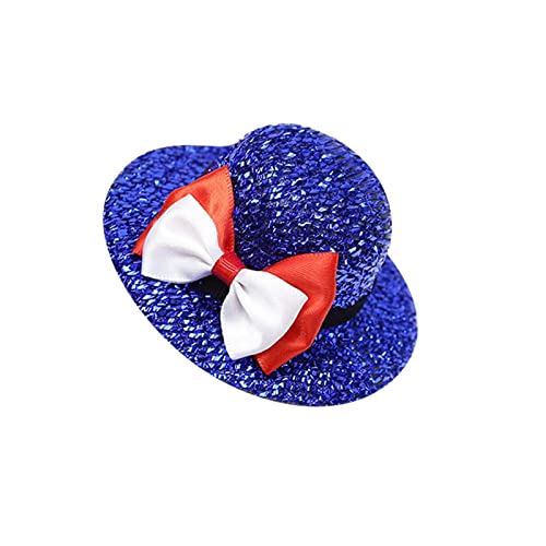 Independence Day Haarspange Party Dressing Supplies Hut Schleife Haarspange Mädchen bunter Schmuck für Frauen 4. Juli Haarschmuck Haarspangen Damen Silber Hochzeit von MianYaLi