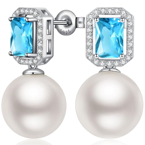 Perlen Ohrringe Perlenohrringe Hängend Silber 925 Stecker Ohrringe Perle Haengend Perlen Ohrringe Perlenohrringe Hängend Silber 925 Stecker Ohrringe Perle Haengend von Miaofu