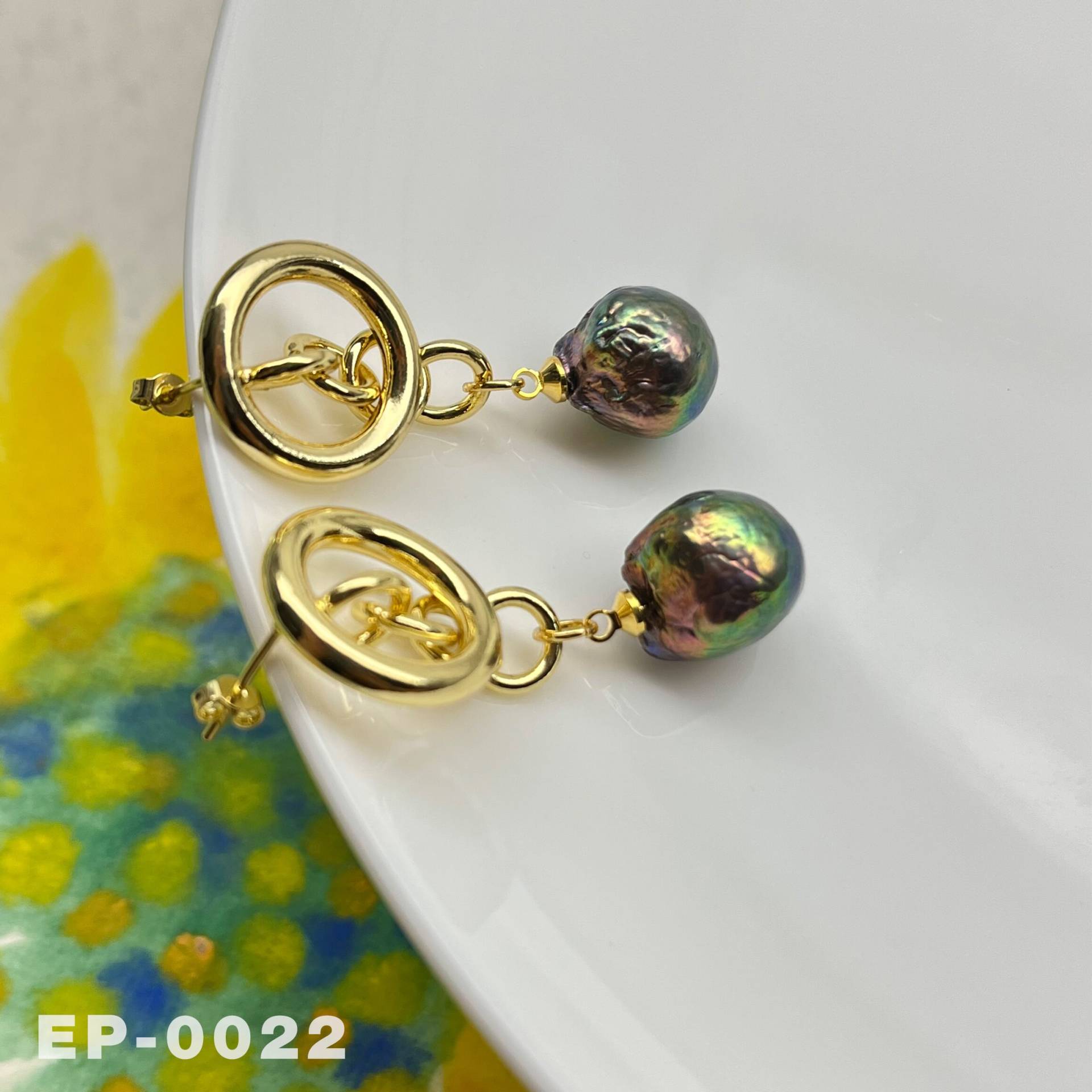 Barock Perlen Ohrringe, Brautjungfer Schmuck, Hochzeitsschmuck, Geschenk Für Sie Barock Perlen Ohrringe, Brautjungfer Schmuck, Hochzeitsschmuck, Geschenk Für Sie von MiaranPearl
