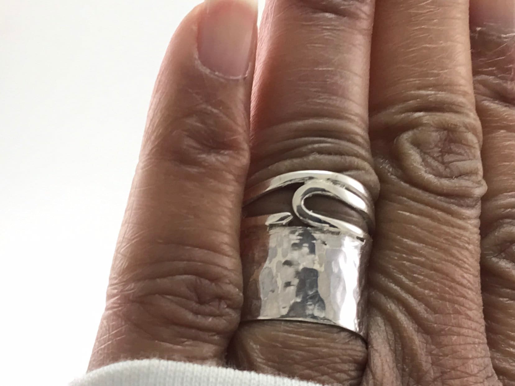 Mibbie Band Und Wrap Ring Statement Mibbie Band Und Wrap Ring Statement von MibbieJewelry