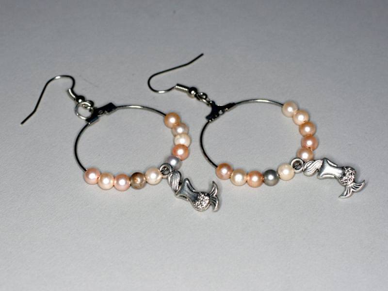 Meerjungfrau Multi Pearl Creolen // The Take To The Sea Statement Meerjungfrau Multi Pearl Creolen // The Take To The Sea Statement von MicDropDesignOz