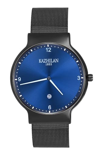 MicLee Herrennuhr Analoge Armbanduhr Ultradünner rundes Zifferblatt Kalender Uhr Quarzuhr aus Edelstahl und Metall 30 M Wasserdicht MicLee Herrennuhr Analoge Armbanduhr Ultradünner rundes Zifferblatt Kalender Uhr Quarzuhr aus Edelstahl und Metall 30 M Wasserdicht von MicLee