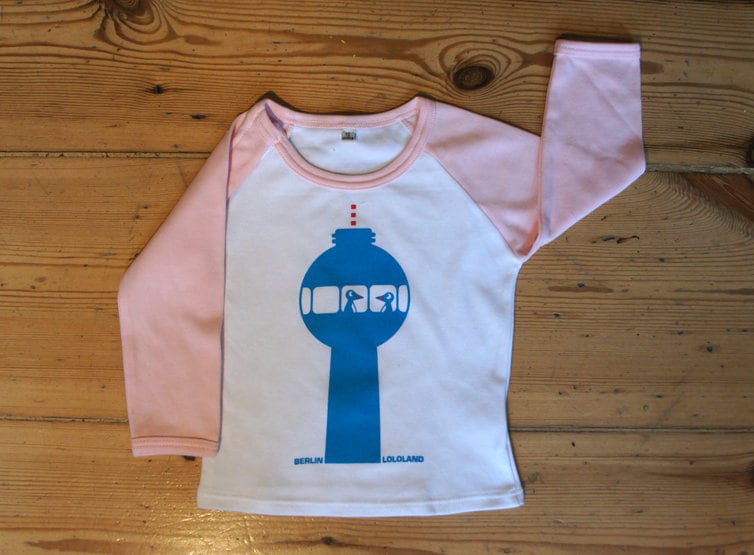 Babyshirt "Fernsehturm Berlin" Babyshirt "Fernsehturm Berlin" von MicLololand
