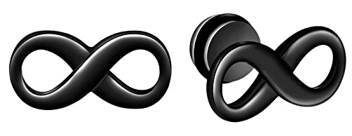 MicVivien Unendlichkeit Symbol Ohrstecker aus Edelstahl Ohrpiercing Stecker Ohrringe von MicVivien