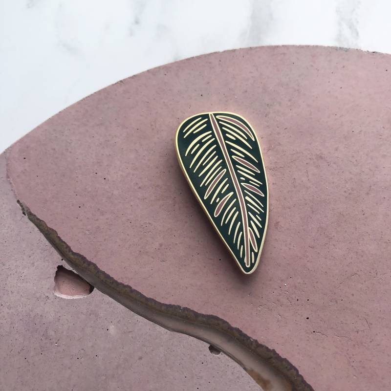 Calathea Ornata Emaille Pin An Pinnwand von MicaPeet